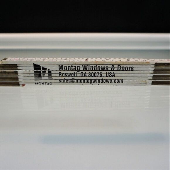 Vintage Montag Windows And Doors Advertising Folding Ruler - Picture 5 of 6